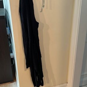 Super comfortable button up long sweater with tie belt